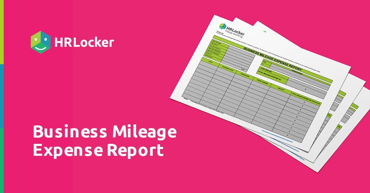 Free Business Mileage Expense Report